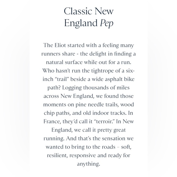 ✨ Tracksmith Eliot Runner ✨ in Ivory / Navy Unisex Men's 5.5 Women's 7 - Picture 17 of 17